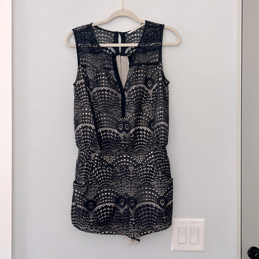 Silk and Lace Romper from Twelfth Street by Cynthia Vincent